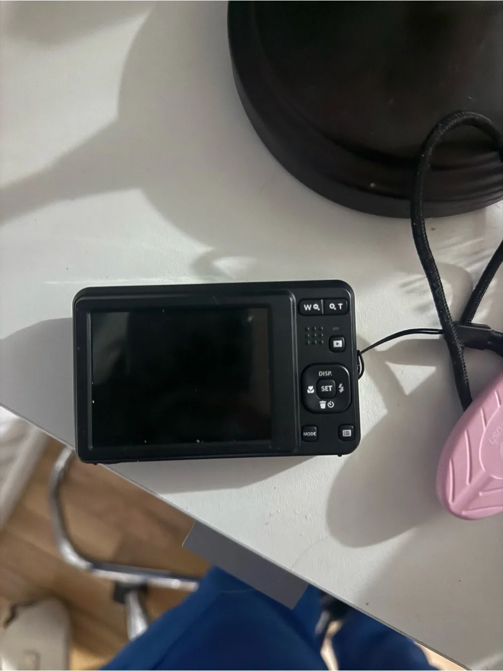 Kodak (Pixpro FZ55) Black Point-and-Shoot Digital Camera with Wrist Strap